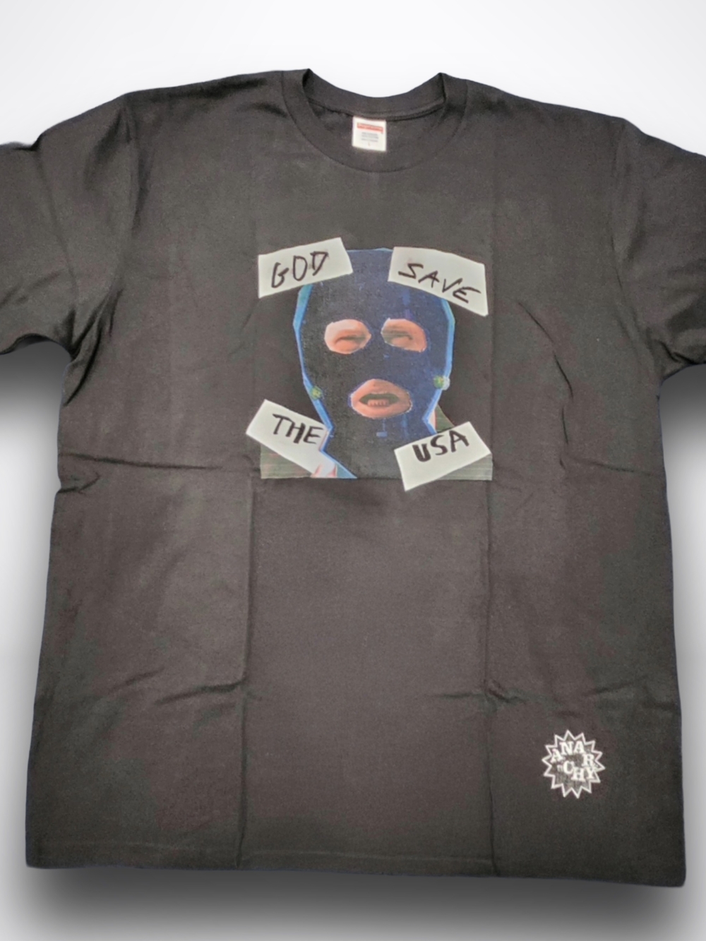BNWOT Supreme "God Save Us" Tee (Black) - SS26